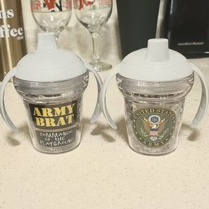 COPY - NWOT Army TERVIS sippy cup